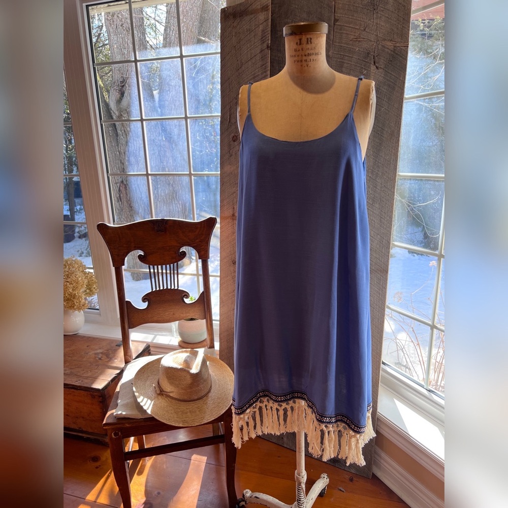 Beach Dress/Coverup - Blue